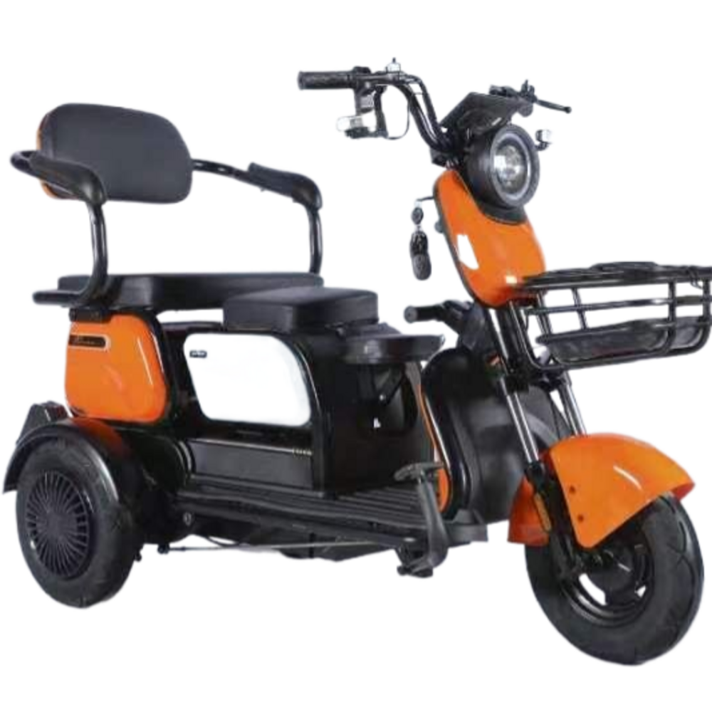 Adults and Elderly Mobility Three-Wheeled Electric Vehicle Middle-Aged Lead Acid Battery Electric Tricycle Electric City Bike