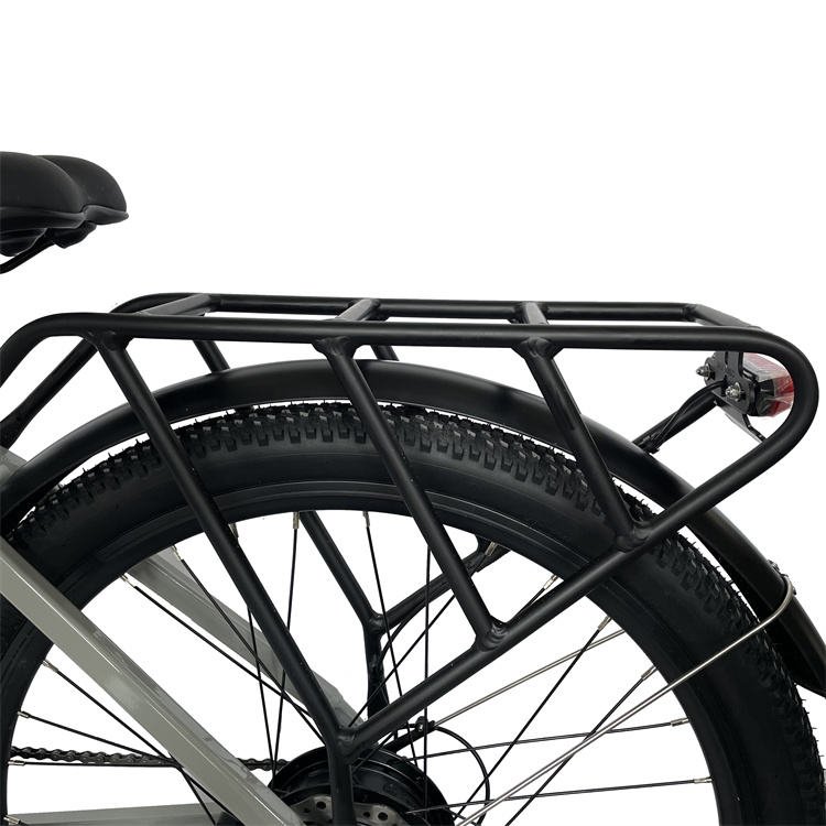 Electric City Bike for Adults 27.5'' Electric Hybrid Bike, 37 Miles Electric Bicycle with 48v 10Ah Battery, LCD Display