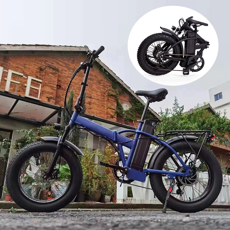 EU US warehouse factory 7 speed 350/500/750/1000W foldable electric bicycle e bike 20 inch folding electric fat tire bike