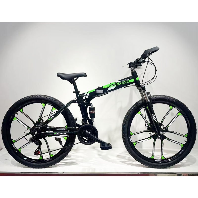 2025 new folding type mountain bike 21 speed MTB ready stock fast delivery mountain bicycle full suspension mountain bike
