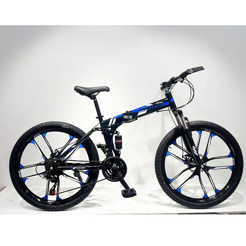 2025 new folding type mountain bike 21 speed MTB ready stock fast delivery mountain bicycle full suspension mountain bike