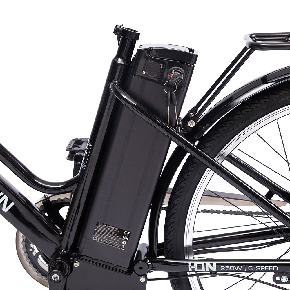 DOMLIN Lithium Battery Rear Hub Motor Powerful Electric City Bike Commute Electric Bicycle City Ebike