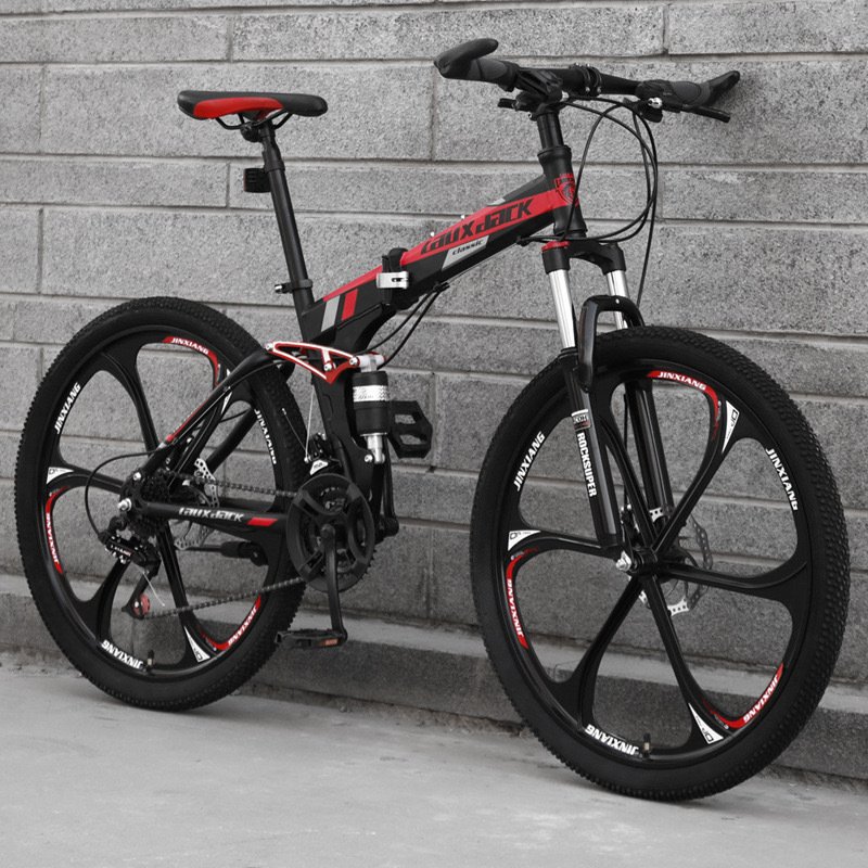 26 inch variable speed disc brake steel shocking absorption mountain cycle road bike with full suspension fork for adult