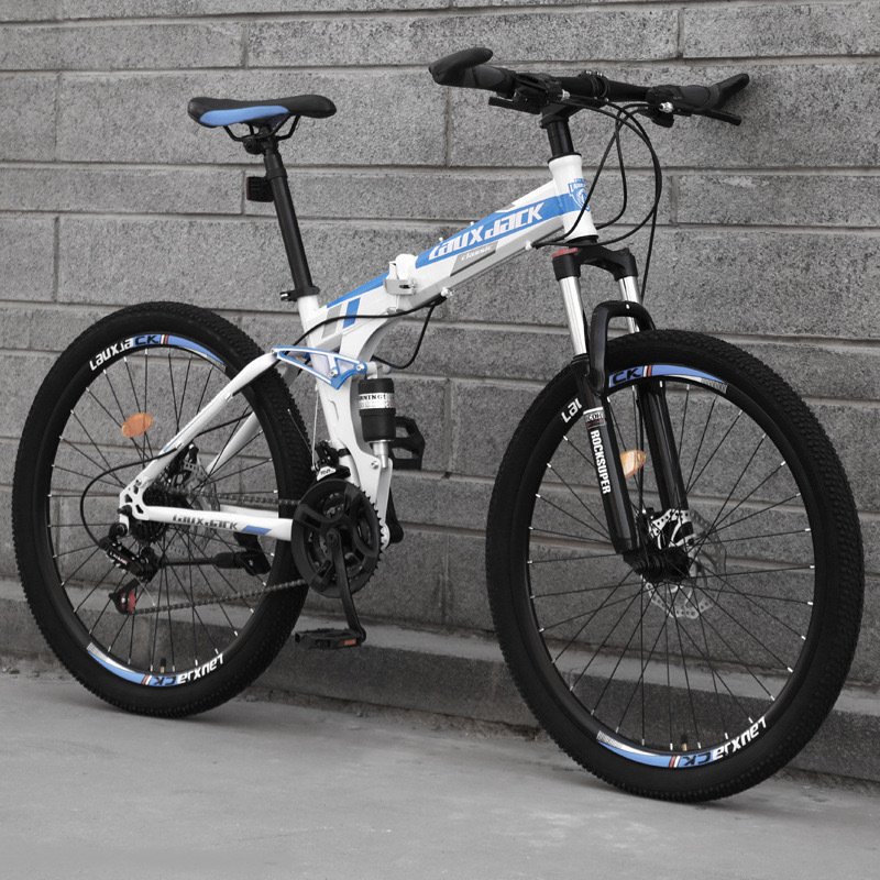 26 inch variable speed disc brake steel shocking absorption mountain cycle road bike with full suspension fork for adult