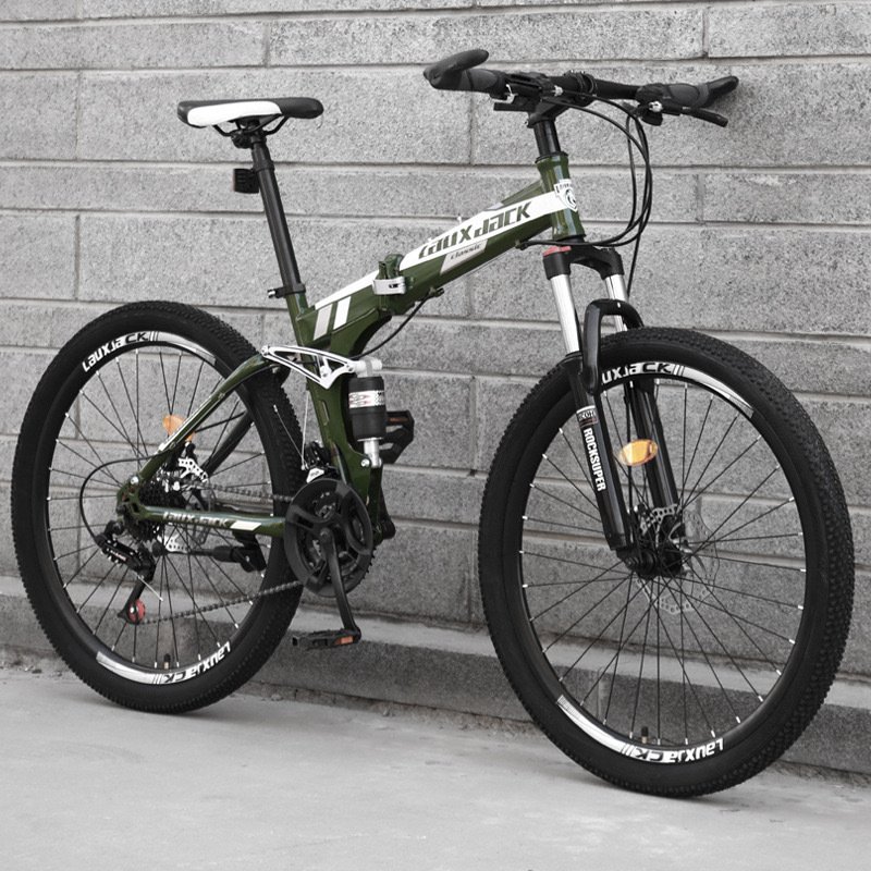 26 inch variable speed disc brake steel shocking absorption mountain cycle road bike with full suspension fork for adult