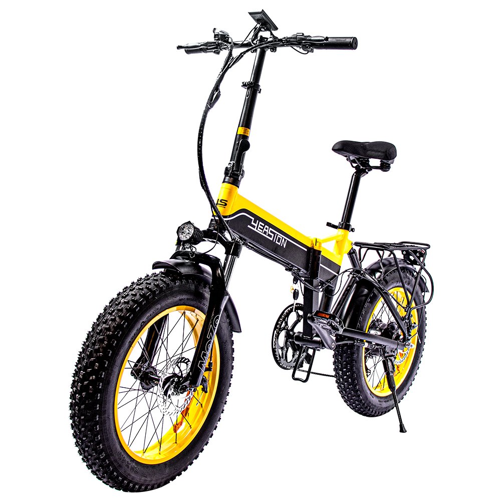 20 Wheel Size Electric Road Bike 48V 1000W Brushless Motor Fat Tire Electric Bike 7 Speed Electric City Bike Folding E-Bike