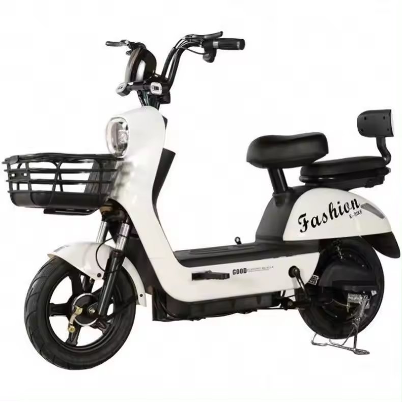 2024 New fashion and lightweight 350w 48v city china factory woman ladies e bike electric bike bicycle
