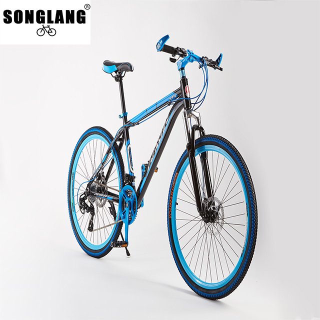 Customized 24 inch 24 Speed 26 inch 24 speed 27.5 Inch 24 Speed Disc Brake Folding Carbon Steel Shock Sorption Mountain Bike