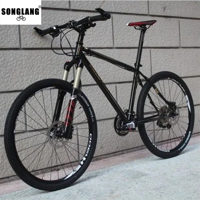 Customized 24 inch 24 Speed 26 inch 24 speed 27.5 Inch 24 Speed Disc Brake Folding Carbon Steel Shock Sorption Mountain Bike