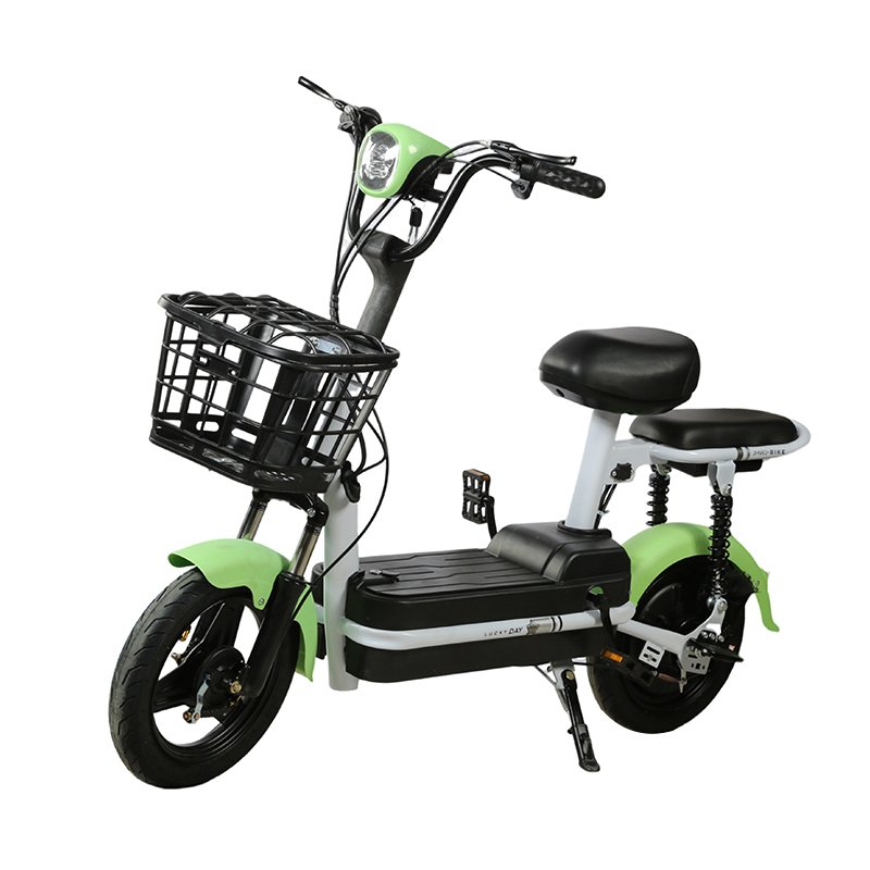 Factory Wholesale Best Price 14 Inch 350w 48v two Seats Cheap Electric Scooters Electric City Bike Electric Bicycle For Adults