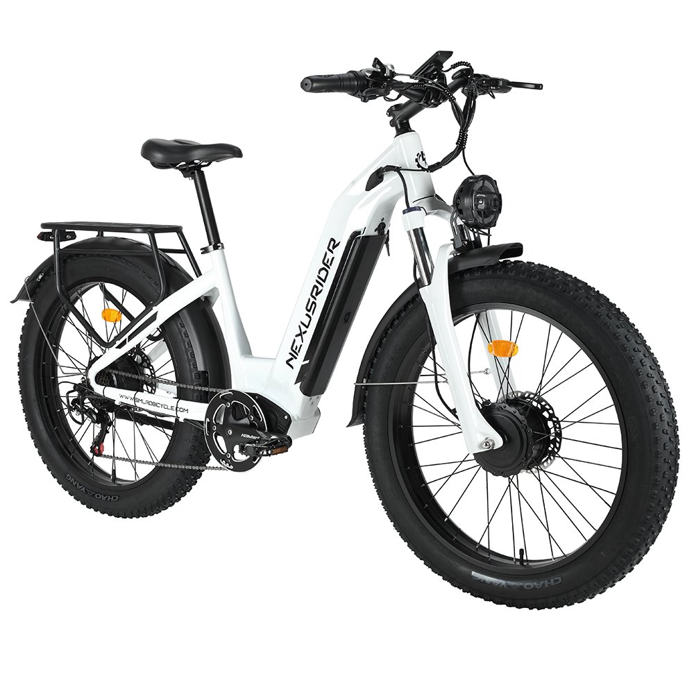 US Warehouse Popular 26*4.0 Inch Electric City Bike with Removable 48V Lithium Battery 2000W Dual Motor 21AH Ebike for Adults