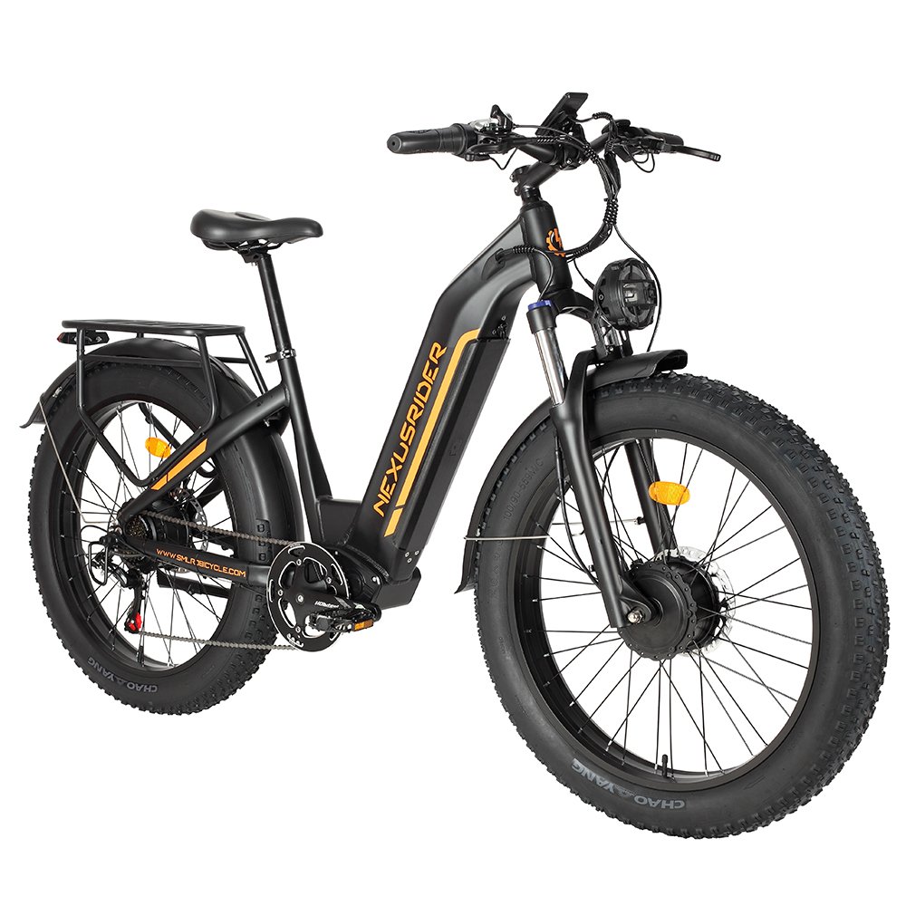 US Warehouse Popular 26*4.0 Inch Electric City Bike with Removable 48V Lithium Battery 2000W Dual Motor 21AH Ebike for Adults