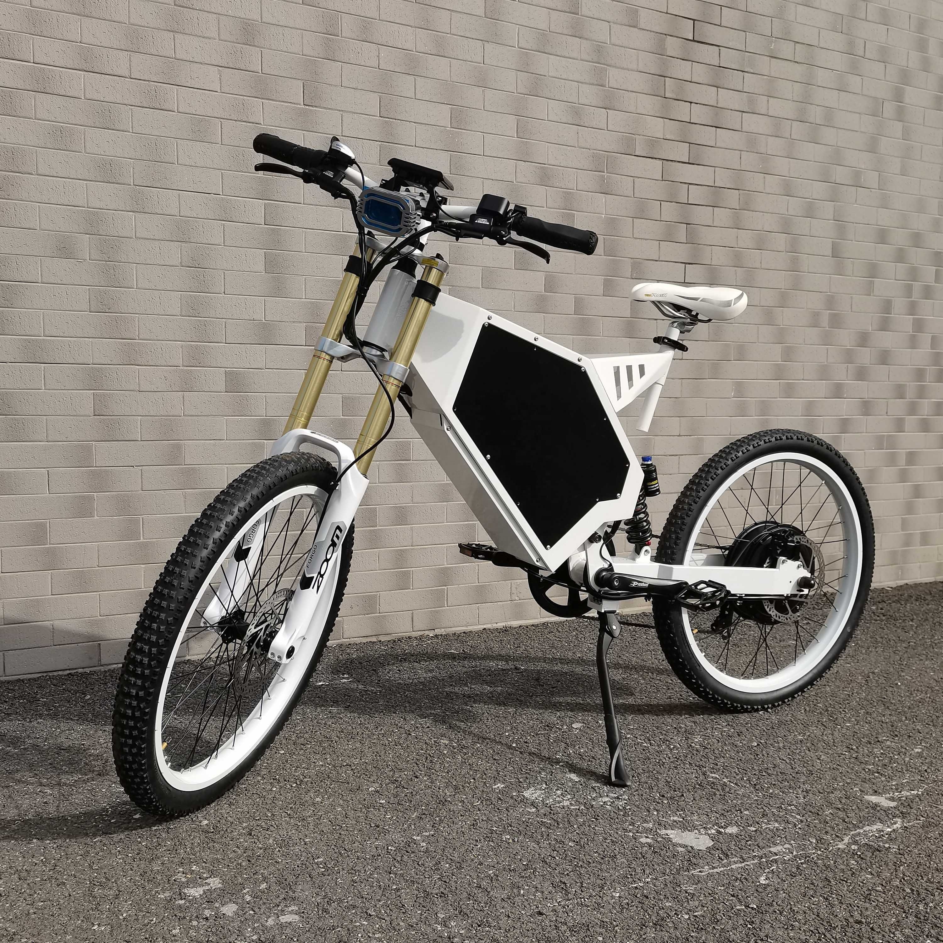 CZDM S1- 48V 3000 Power Ebike Eu Warehouse Carbon Steel Frame Electric Mountain Bike For Adult