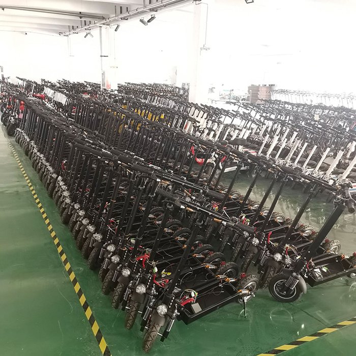60V 10Inch Tow Motor Power-Assisted Bicycle Cheap Double Drive Scooter E Bicycle Electric City Bike Electric Folding Bike