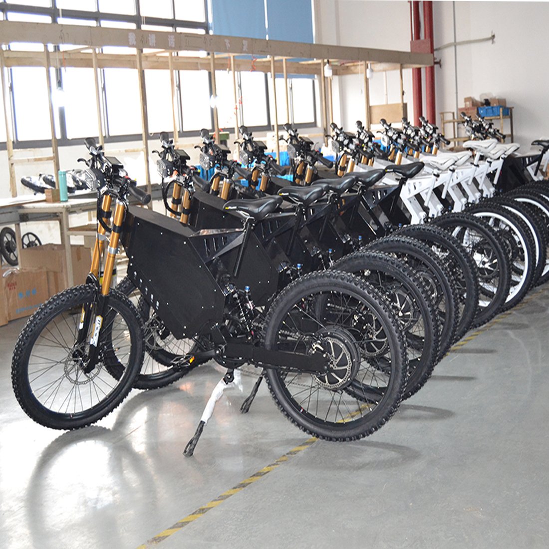 Popular 21/19inch 26inch*2.6 stealth bomber electric bike mountain 8000w 12000w 72v for wholesale with high speed