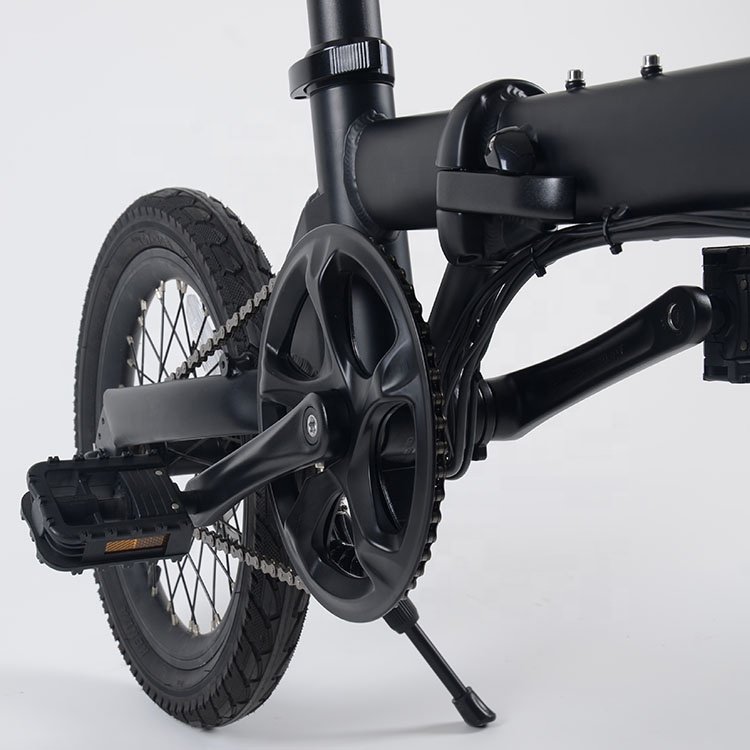 Hot Selling 16-Inch Foldable E-Folding Electric City Bicycle 36v Smart Electronic Bike 1 Speed Adults Children 25km/h Max Speed