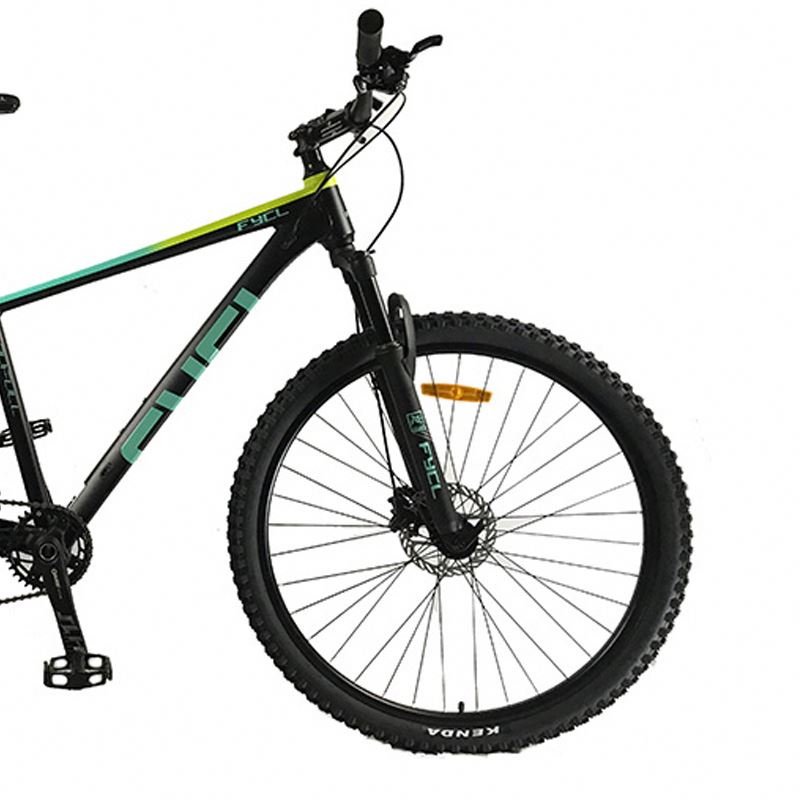 27.5" inch MTB 12 speed bike alloy frame bicycle with suspension fork with lock, Hydraulic Disc Brake FY-B01