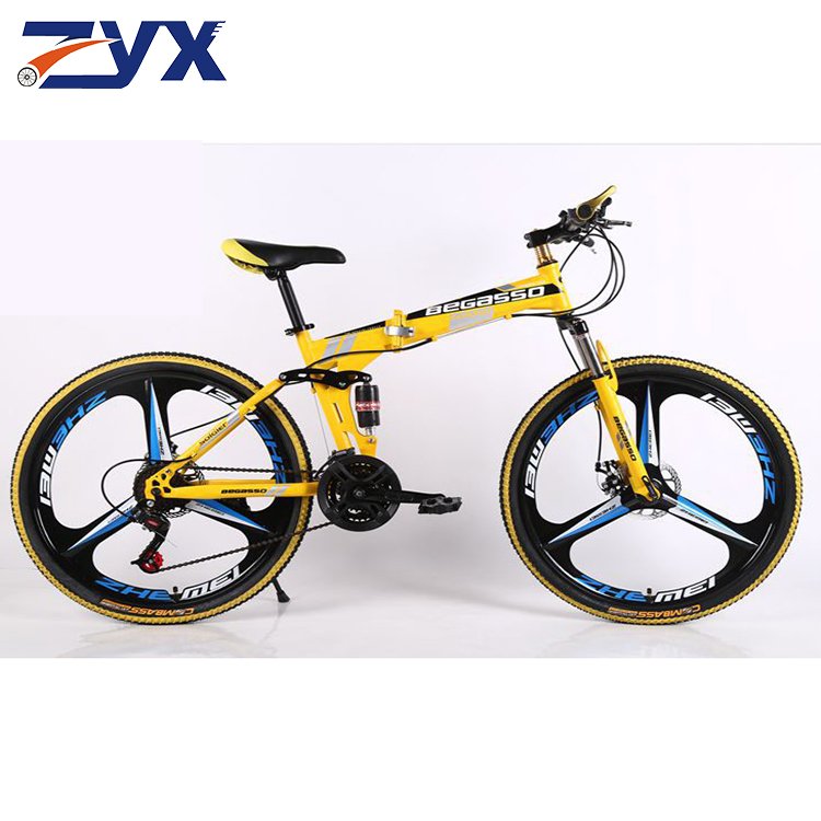 2023 factory price folding mountain bike mtb bicycle for men/steel folding mountain bike/26 inch29inch downhill mountain bike