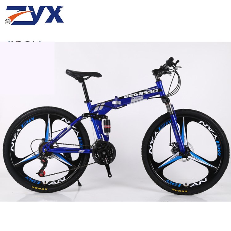 2023 factory price folding mountain bike mtb bicycle for men/steel folding mountain bike/26 inch29inch downhill mountain bike