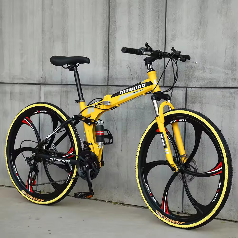 Tianjin Popular product 21 speed 24 26 29 inch Adult Bicycle BMX Foldable Bicicleta Mountain Bikes Folding Cycle for Men