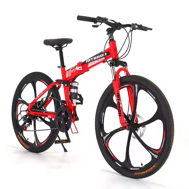 Tianjin Popular product 21 speed 24 26 29 inch Adult Bicycle BMX Foldable Bicicleta Mountain Bikes Folding Cycle for Men