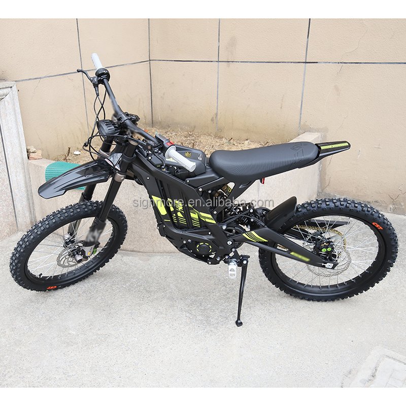 Full suspension electric mountain bike 6000w 45ah 60v electric pit bike suron x light b