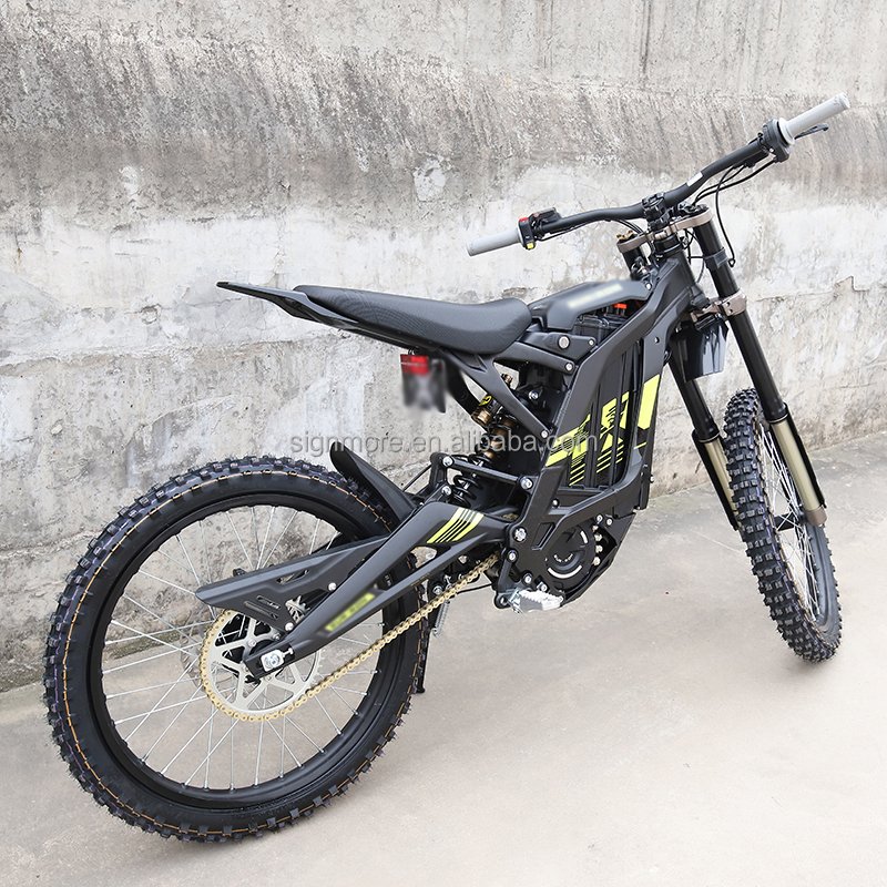 Full suspension electric mountain bike 6000w 45ah 60v electric pit bike suron x light b