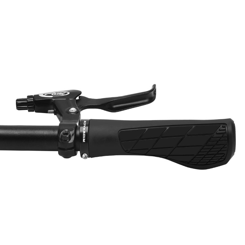 RIDERACE Grips Soft Rubber For MTB Mountain Bike Shockproof Anti-Slip Handlebar Cover Lock On Ergonomic Cycling Handle Bar Parts