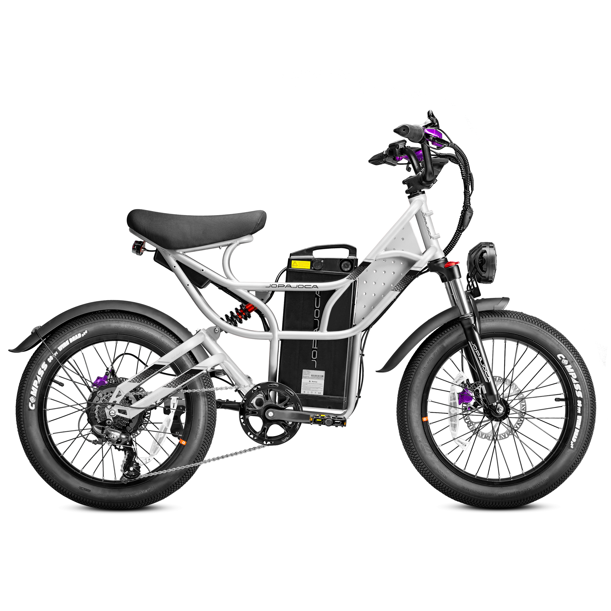 Eahora Cupid 1000W Electric Bike, 48V 30Ah Long Range Electric Bike Up to 110Miles 30MPH 20 * 3" Puncture Proof Tires
