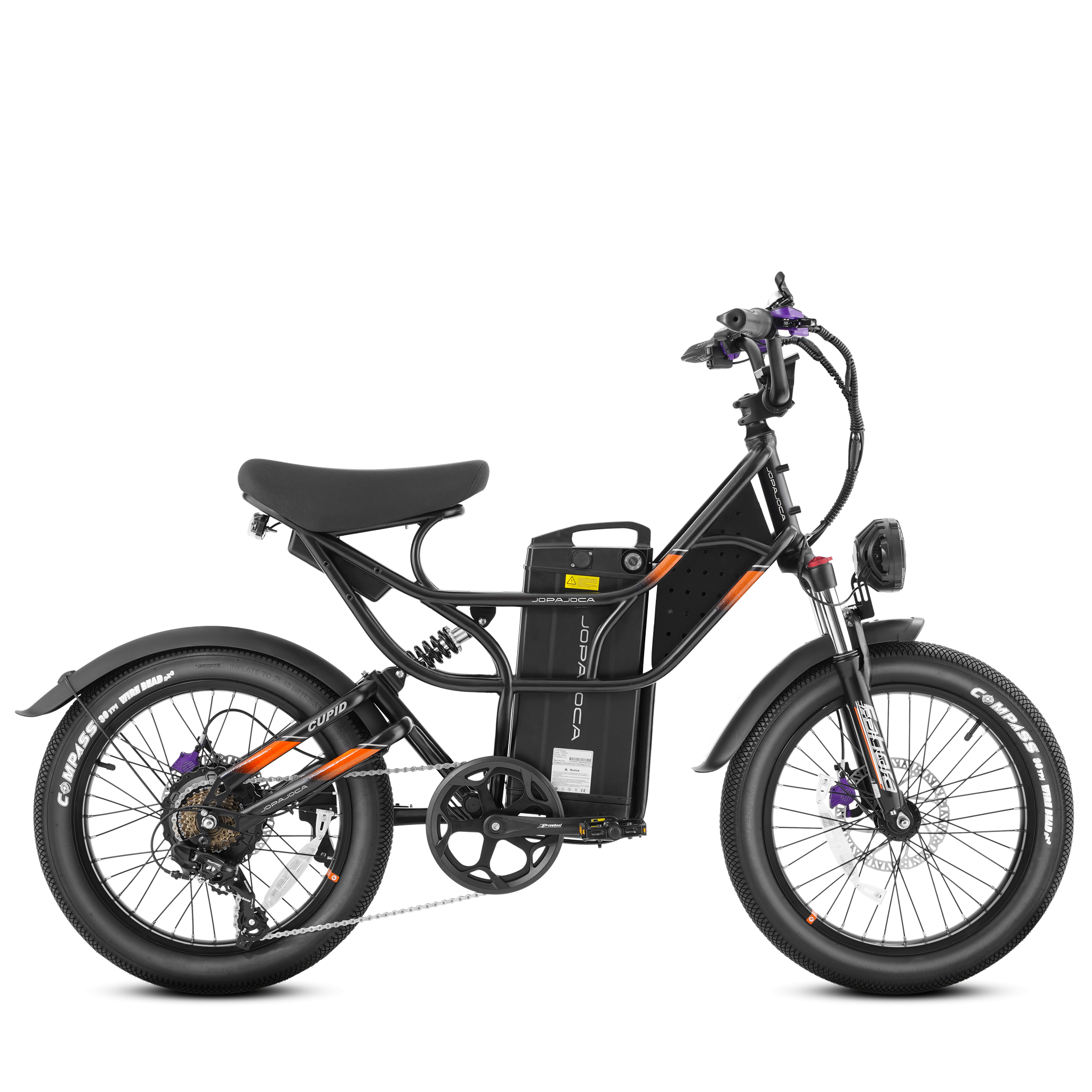 Eahora Cupid 1000W Electric Bike, 48V 30Ah Long Range Electric Bike Up to 110Miles 30MPH 20 * 3" Puncture Proof Tires
