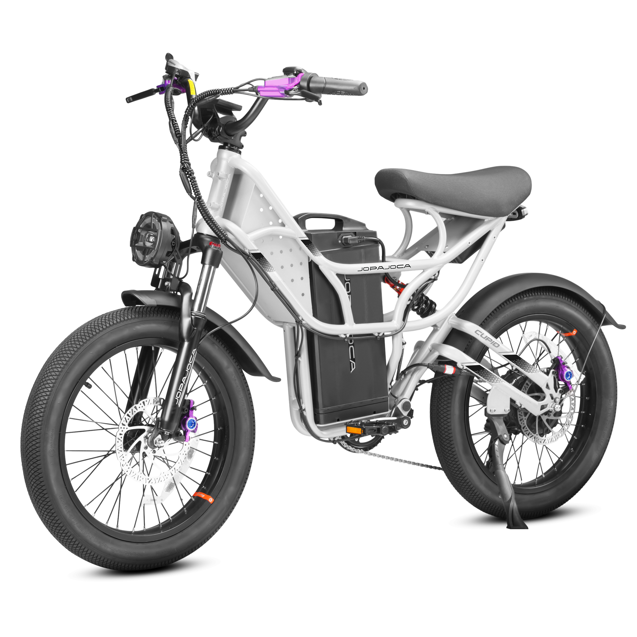Eahora Cupid 1000W Electric Bike, 48V 30Ah Long Range Electric Bike Up to 110Miles 30MPH 20 * 3" Puncture Proof Tires