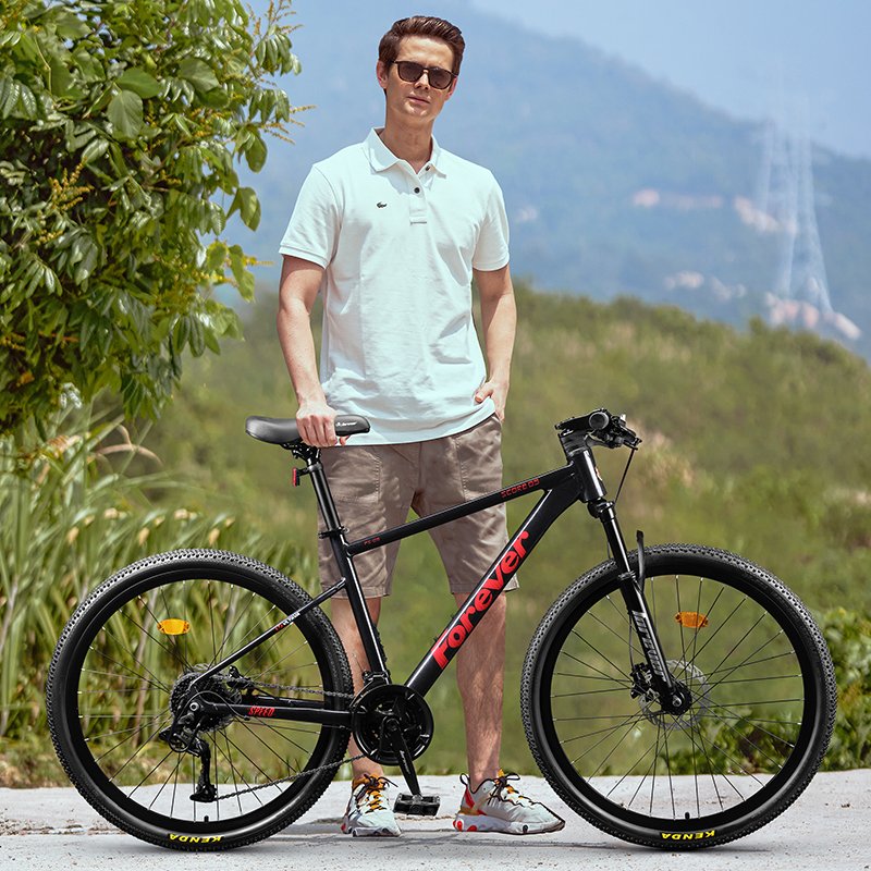 FOREVER Factory Cheap 26/27.5 Inch 27/30 Speed Aluminum alloy frame hydraulic disc brake Mountain Bike For Adult