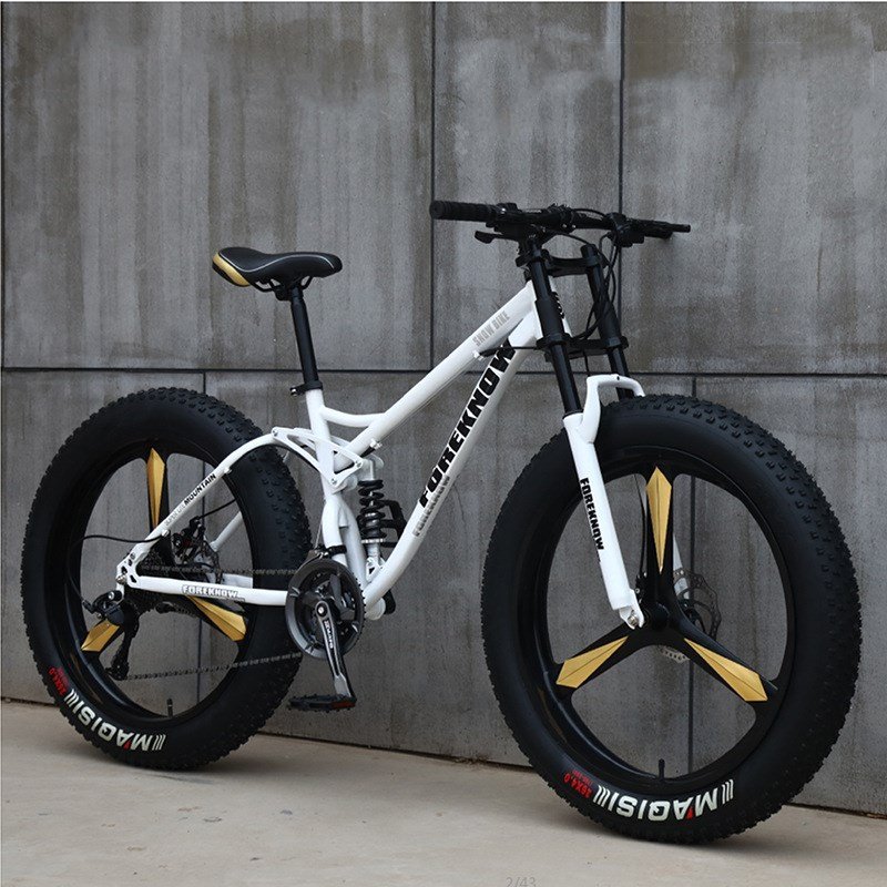 26 Inch Full Suspension Men down Hill MTB Mountain Bike Cheap Snow Bike for Sale with 21 Speed Gears Disc Brake Ordinary Pedal