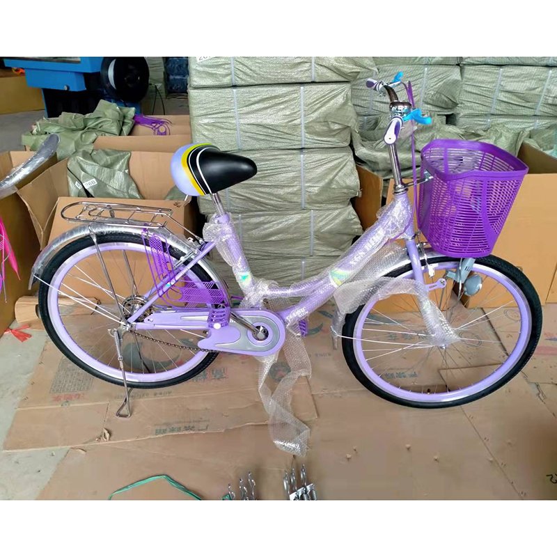 26 Inch Single Speed High Carbon Steel Frame Cheap Bicycle/ Two Wheel City bike electric bike for adult