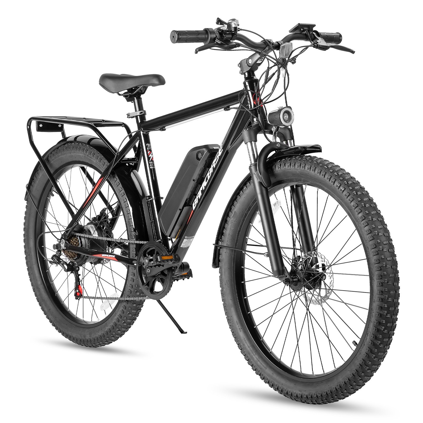 JOYKIE 27.5 Inch 7 Speed Aluminum Alloy Fat Tire Electric Mountain bicycle 48V 750W Electric Mountain Bike
