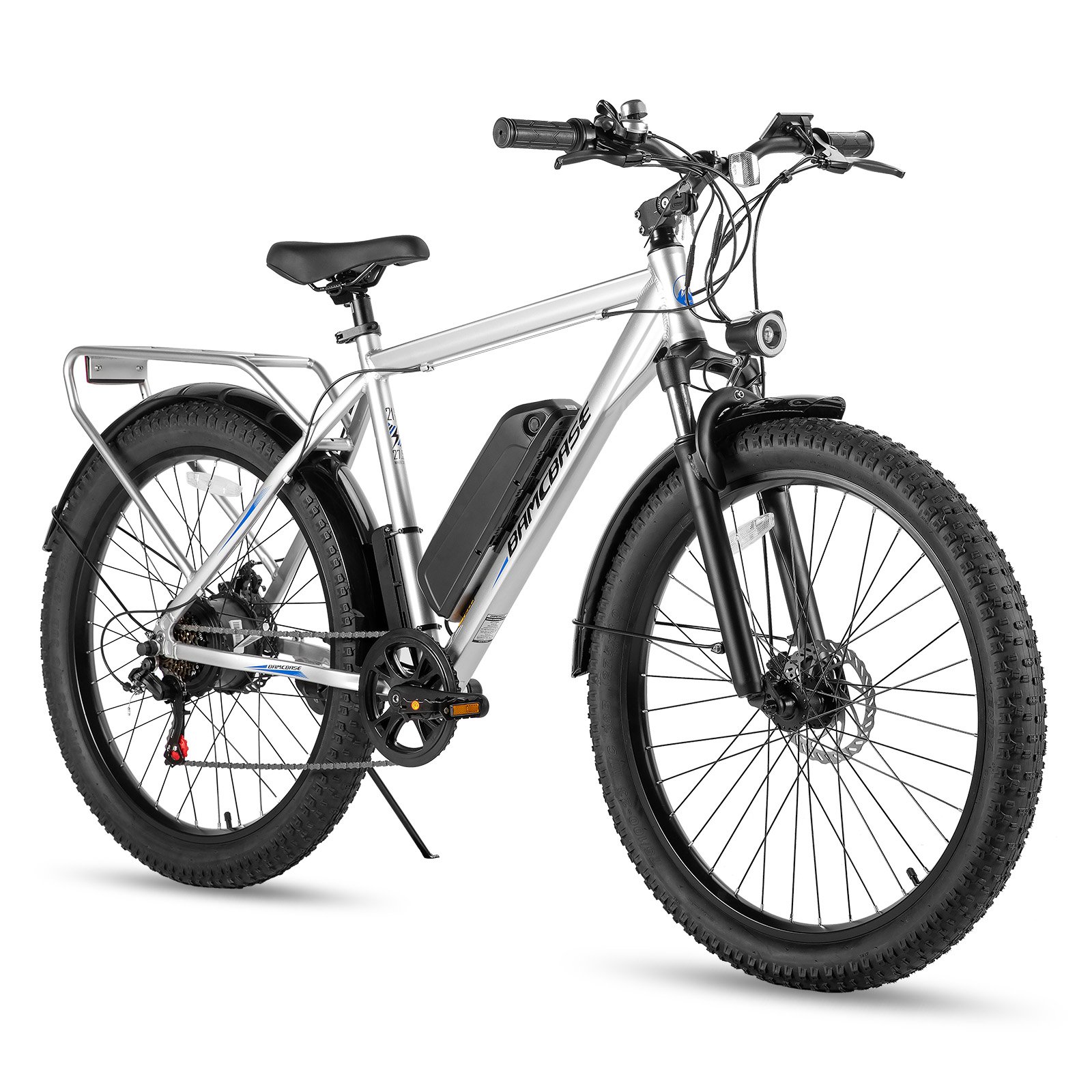 JOYKIE 27.5 Inch 7 Speed Aluminum Alloy Fat Tire Electric Mountain bicycle 48V 750W Electric Mountain Bike