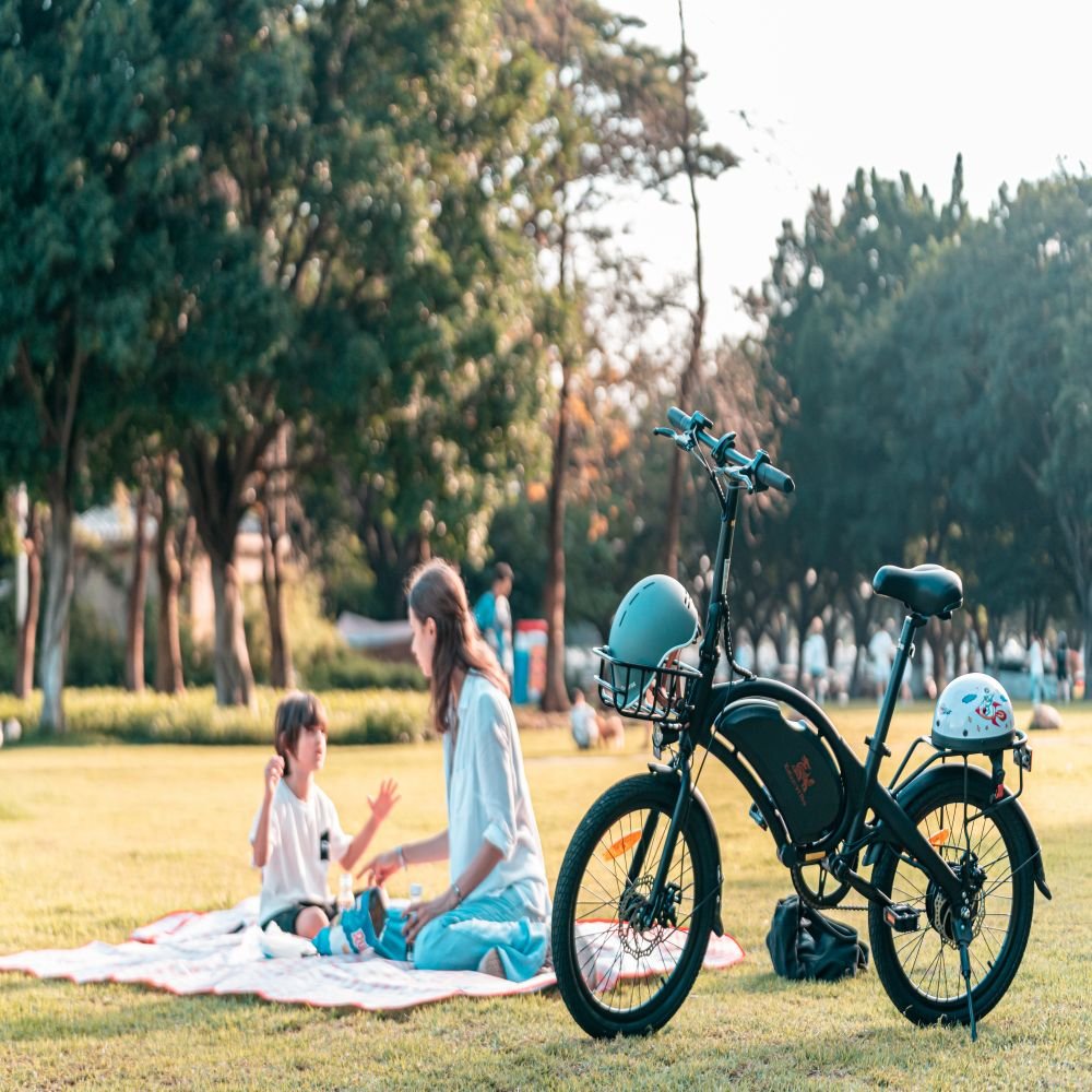 Eu KuKirin V1 Pro two seat electric city bike 20 inch 48V 7.5AH foldable electric mountain bike ebike for women