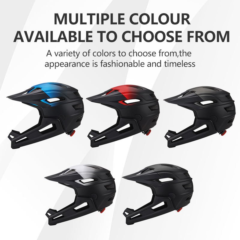 New Arrival Off-Road Adults Downhill Bike Helmet For Safety Riding Cycle Full Face Bike Bicycle Helmet