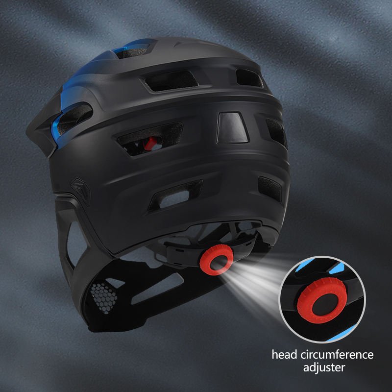 New Arrival Off-Road Adults Downhill Bike Helmet For Safety Riding Cycle Full Face Bike Bicycle Helmet