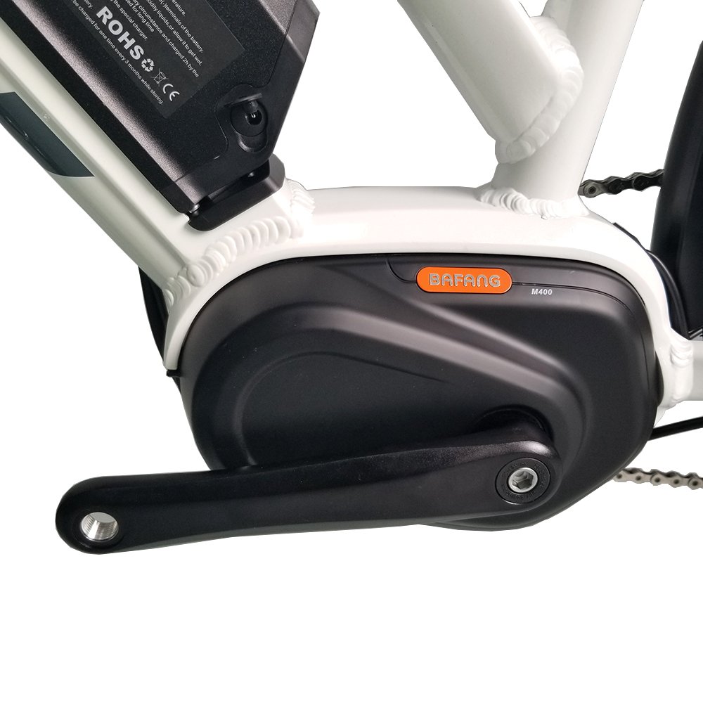 Eshion 350W Electric Bicycle LCD Display ebike 700C "inch City E bike Bafang Mid Motor 48V Light Weight Electric Bike