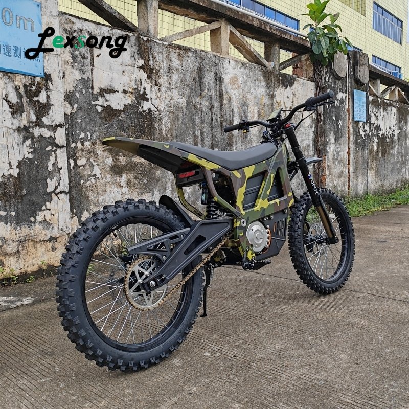 2023 Mens E Powered Moto Cross Long Range Off Road Trials Motocross Electric Dirt Bike for Adults