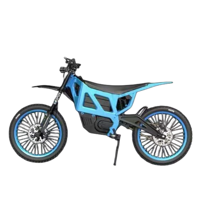 2023 Mens E Powered Moto Cross Long Range Off Road Trials Motocross Electric Dirt Bike for Adults
