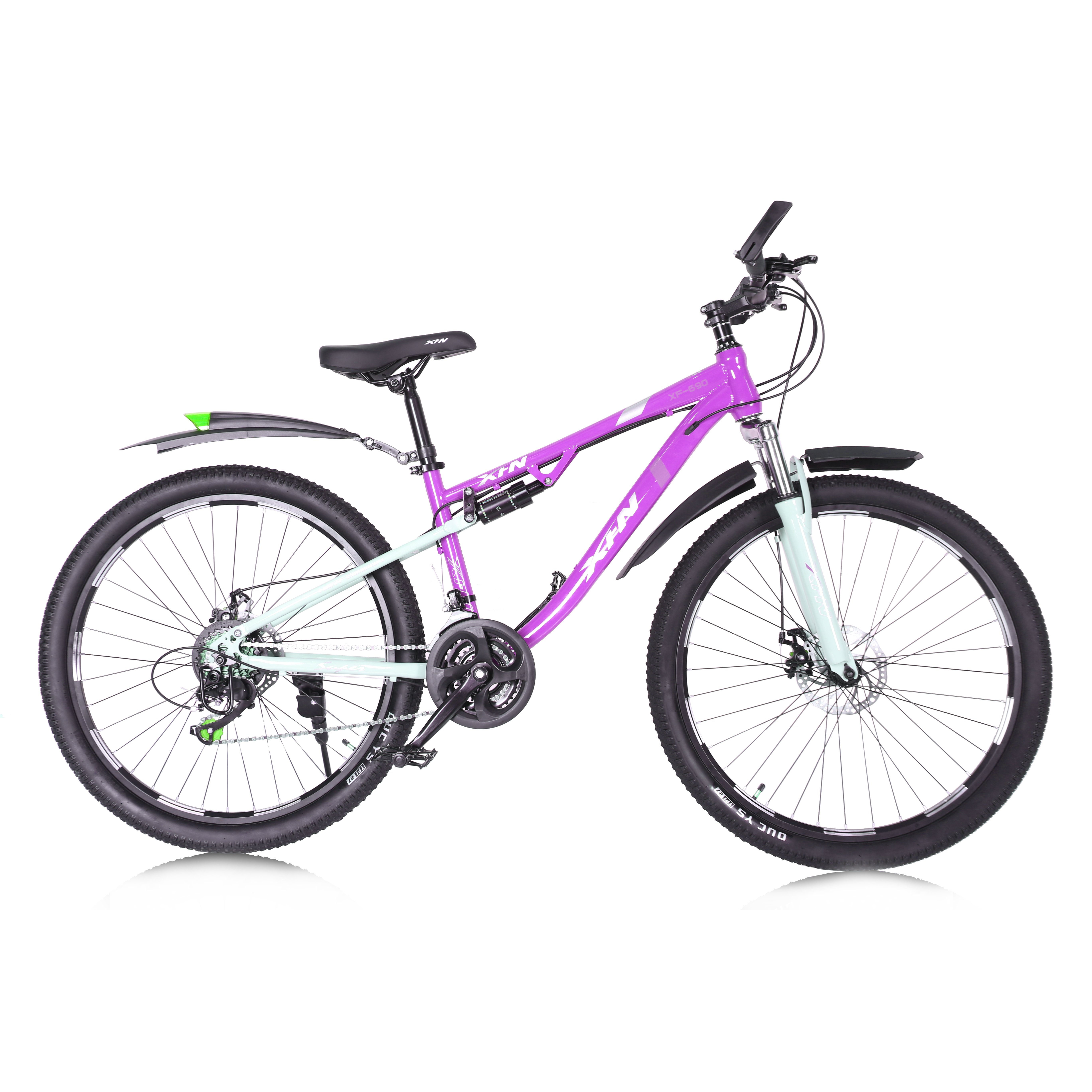 2024 New Design Customized 27.5/29\" Aluminum Alloy Full Suspension Mountain Bike with 12 Speed Gears & Disc Brake Factory Sale