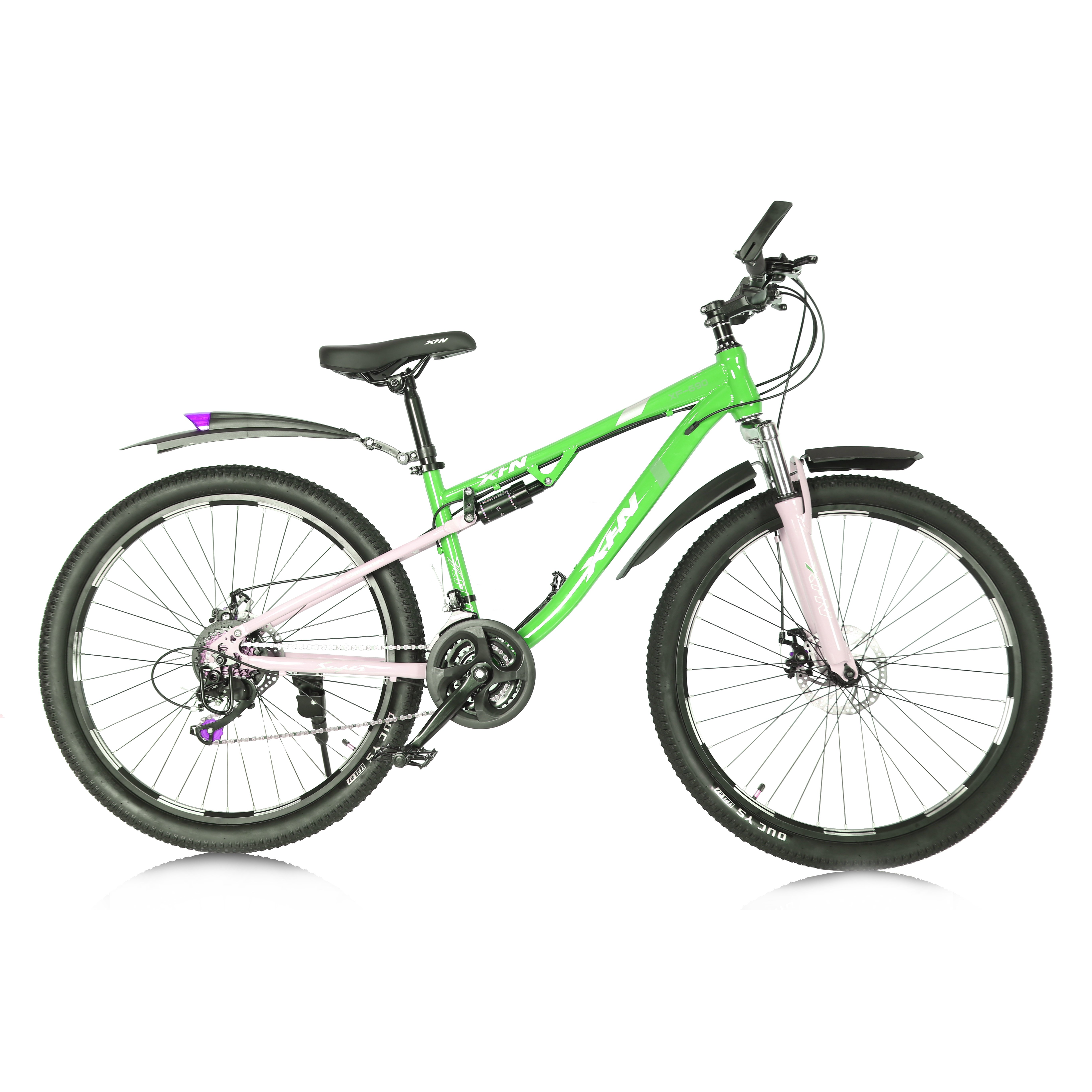 2024 New Design Customized 27.5/29\" Aluminum Alloy Full Suspension Mountain Bike with 12 Speed Gears & Disc Brake Factory Sale