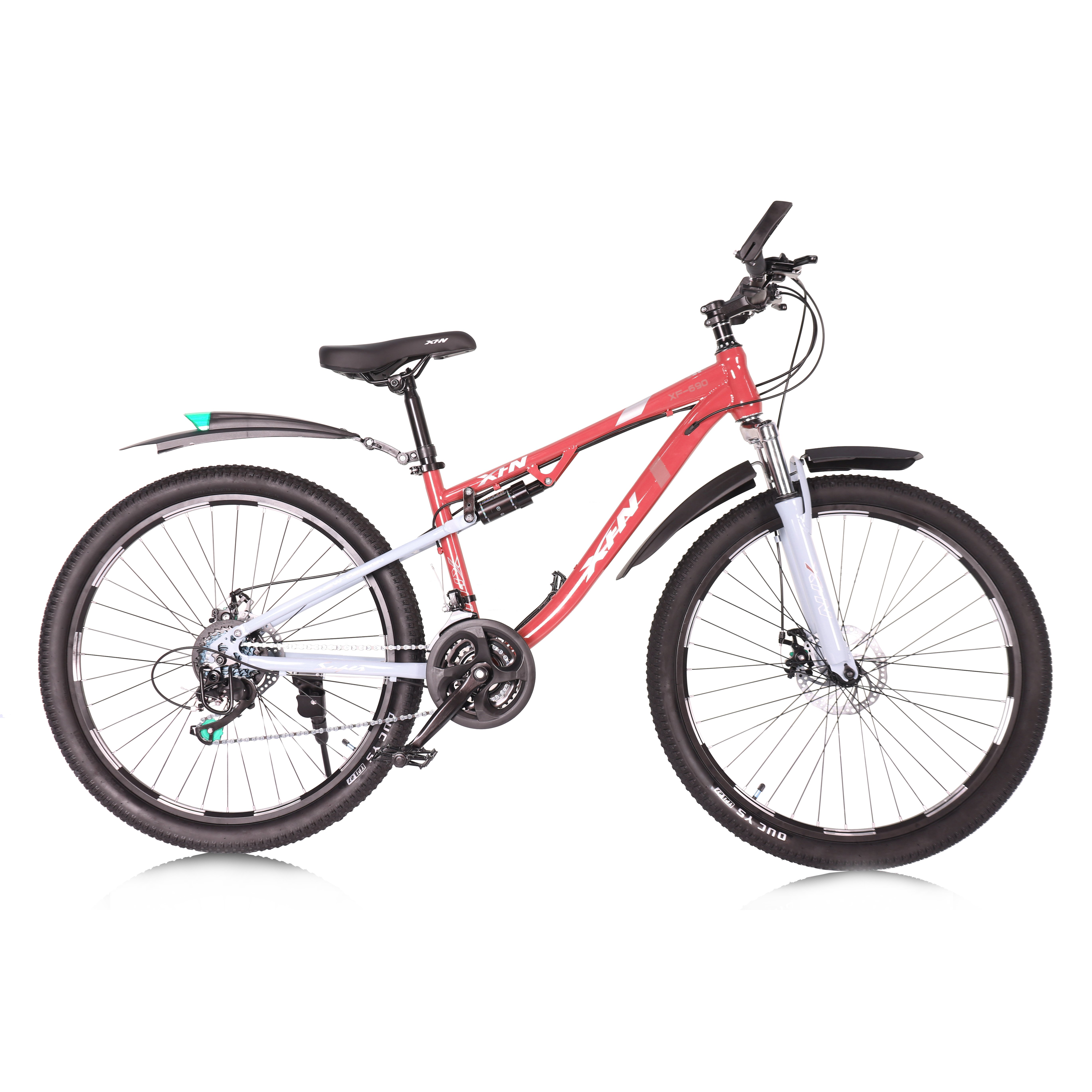 2024 New Design Customized 27.5/29\" Aluminum Alloy Full Suspension Mountain Bike with 12 Speed Gears & Disc Brake Factory Sale
