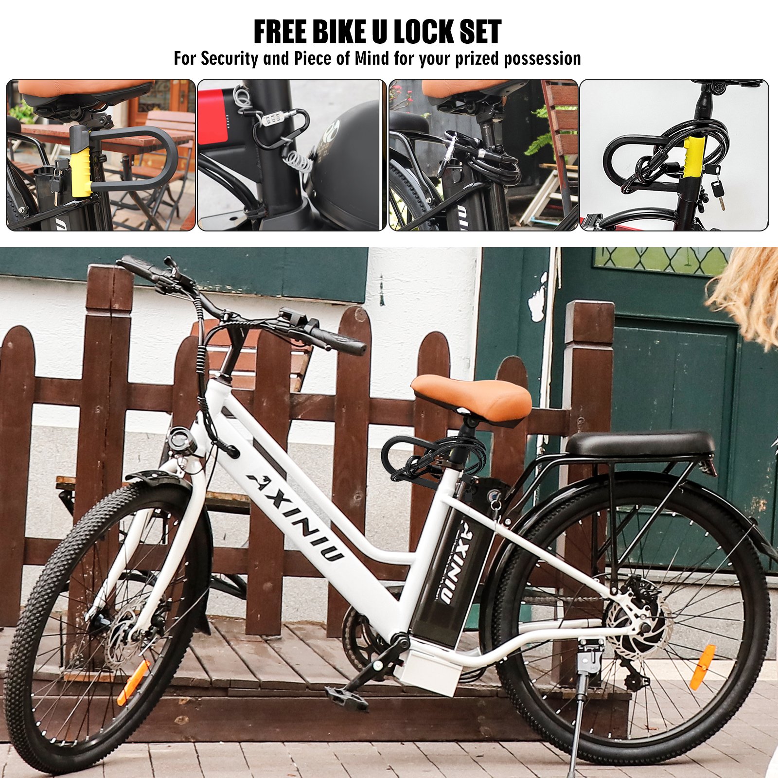 2024 New Cheap 26inch 250w ebike with Rear brushless motor 2 Sets 36v 10AH Electric City Bike 26inch Ebike