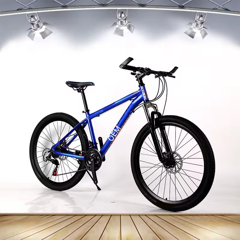 wholesale double disc brake damping aluminum alloy muntain bike bicycle cycal bicycle mountain bike 27 speed mountain bicycle