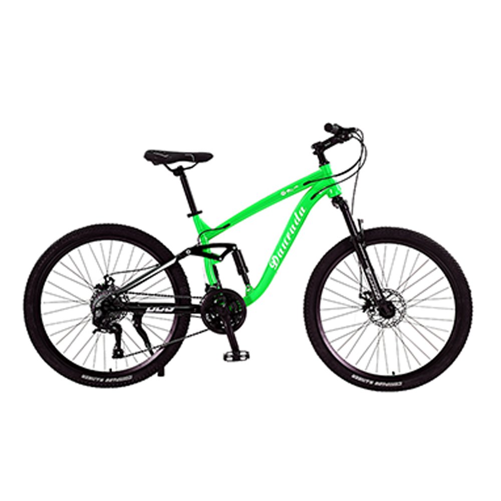 Factory price high carbon steel bicycles 26 inch 27 speed mtb cycle Inside track full suspension mountain bike for men