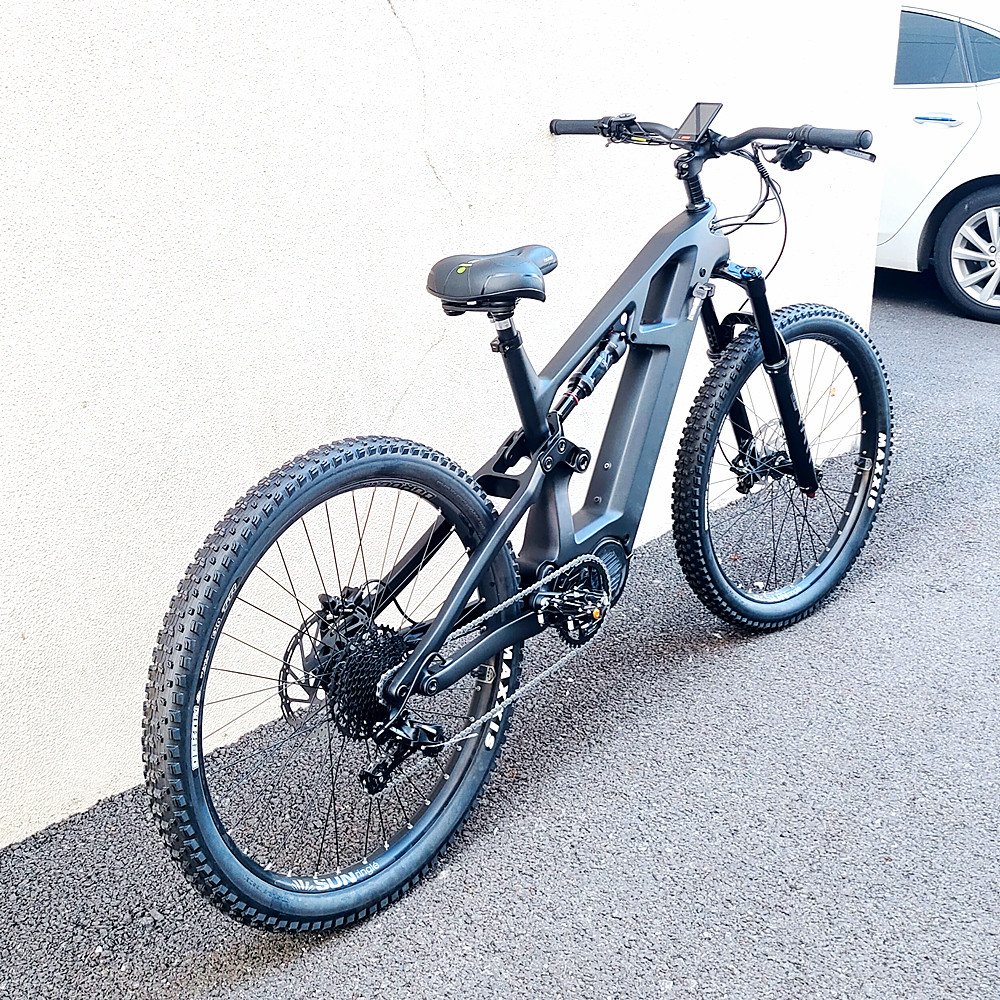 Electric Bicycle 48V Carbon Fiber Ebike M620 Bafang Mid Motor 1000W Electric Mountain Bike