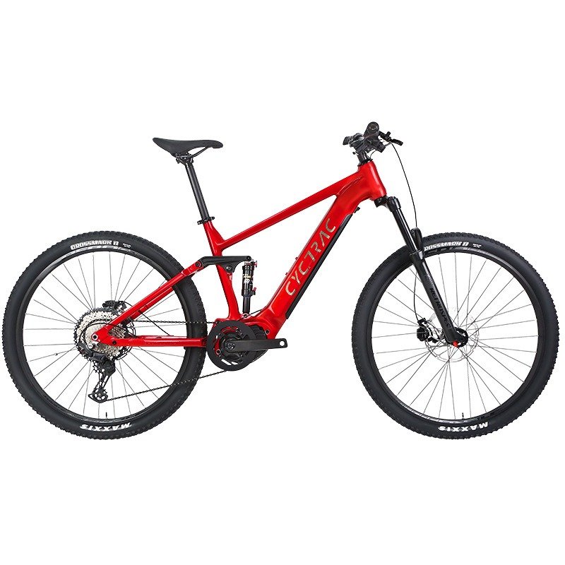 Electric Bike with 500W 48v Central Motor Integrated Lithium Battery Power Aluminum Frame Disc Brake 12 Speed mountain bike